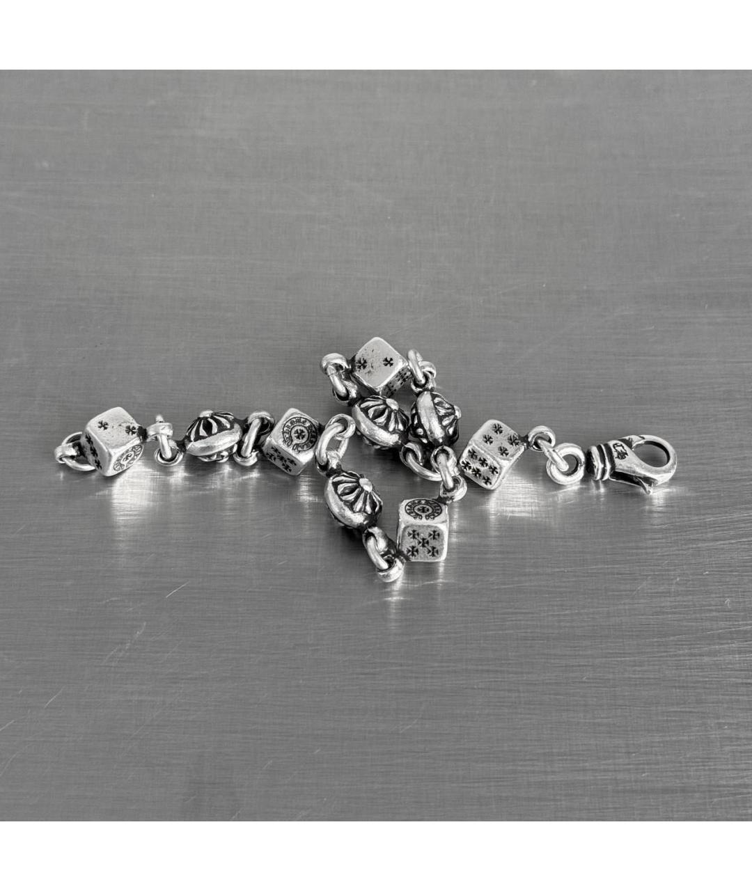 CHROME HEARTS Серебряный серебряный браслет, фото 3