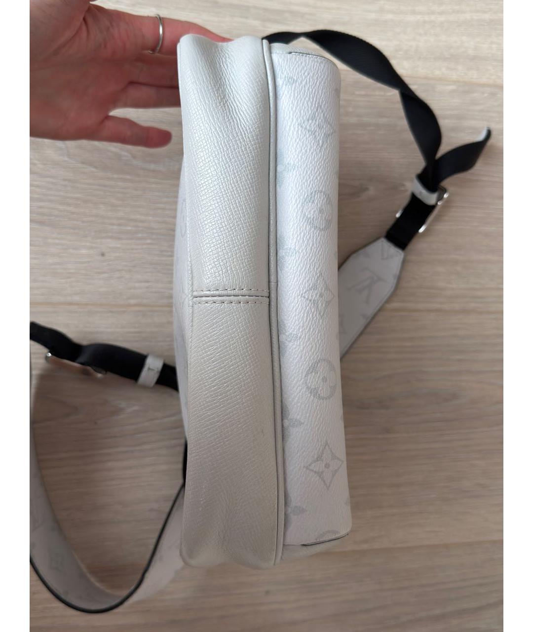 LOUIS VUITTON Белая сумка на плечо, фото 3