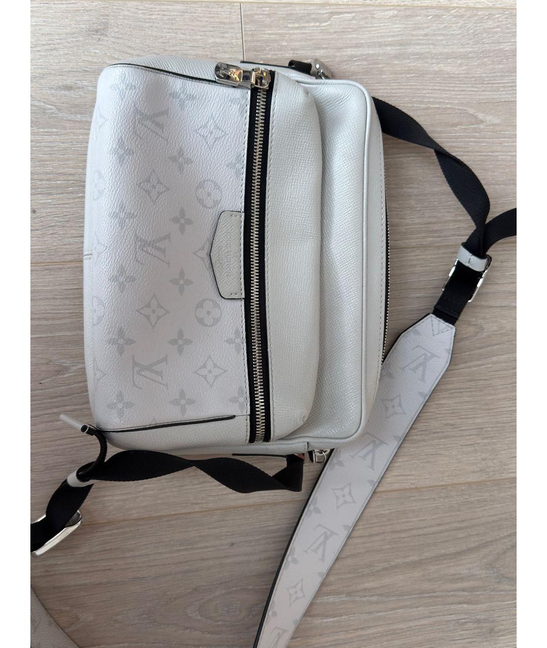 LOUIS VUITTON Белая сумка на плечо, фото 7