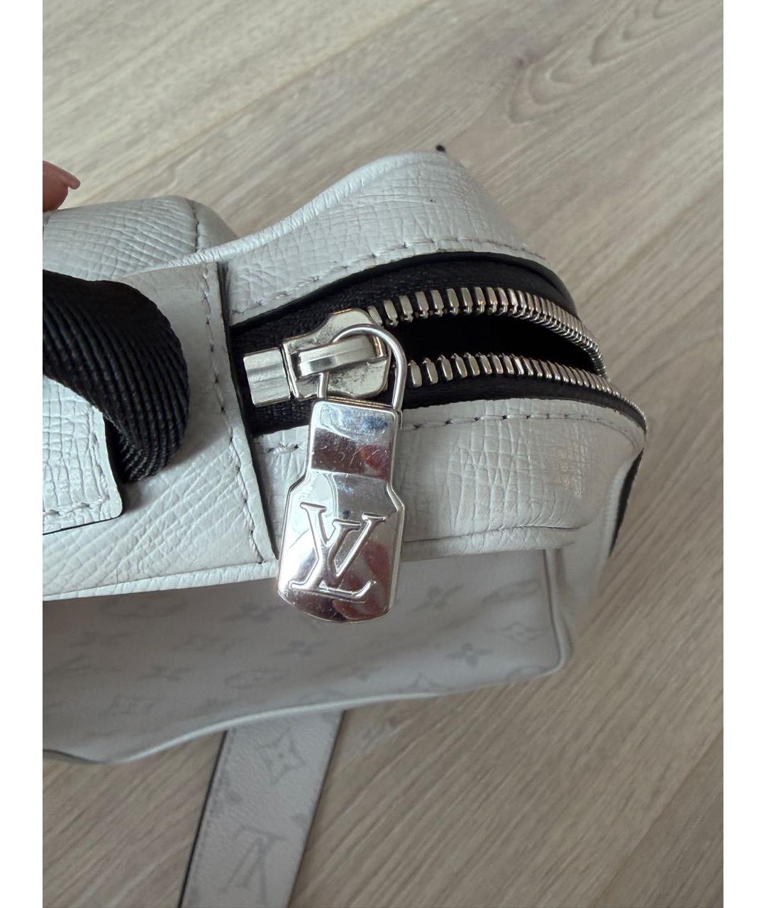 LOUIS VUITTON Белая сумка на плечо, фото 6