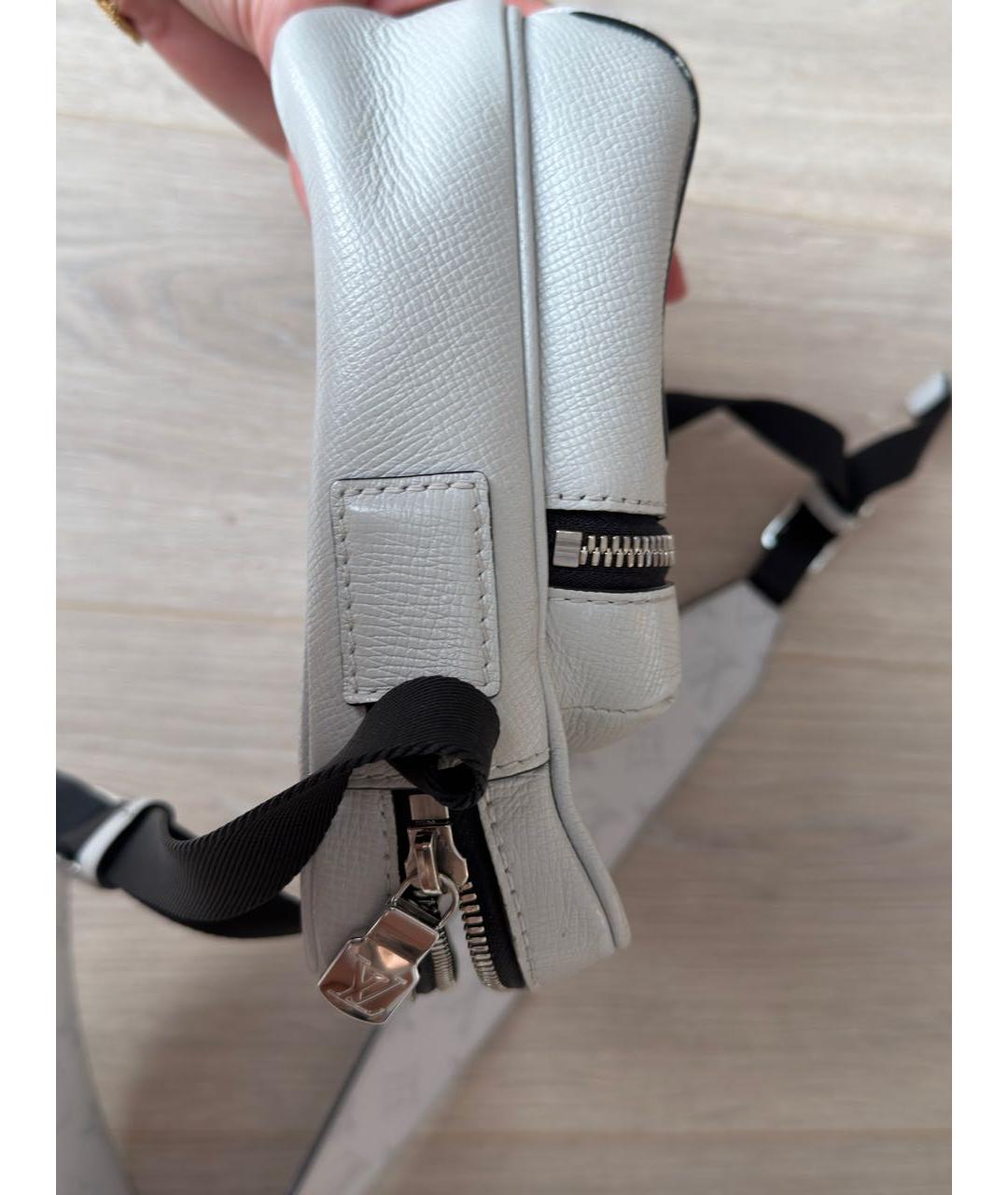LOUIS VUITTON Белая сумка на плечо, фото 5