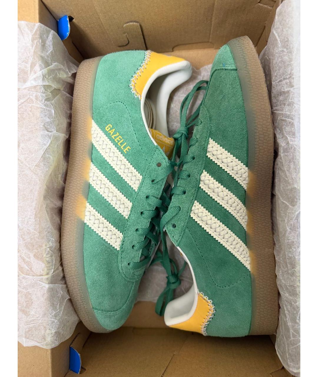 ADIDAS Зеленые кроссовки, фото 4