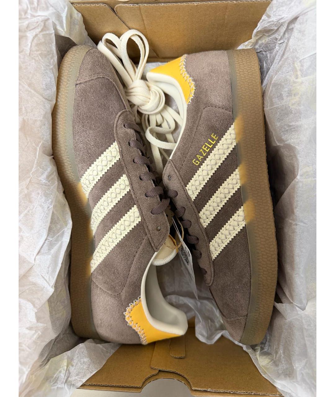 ADIDAS Коричневые кроссовки, фото 4