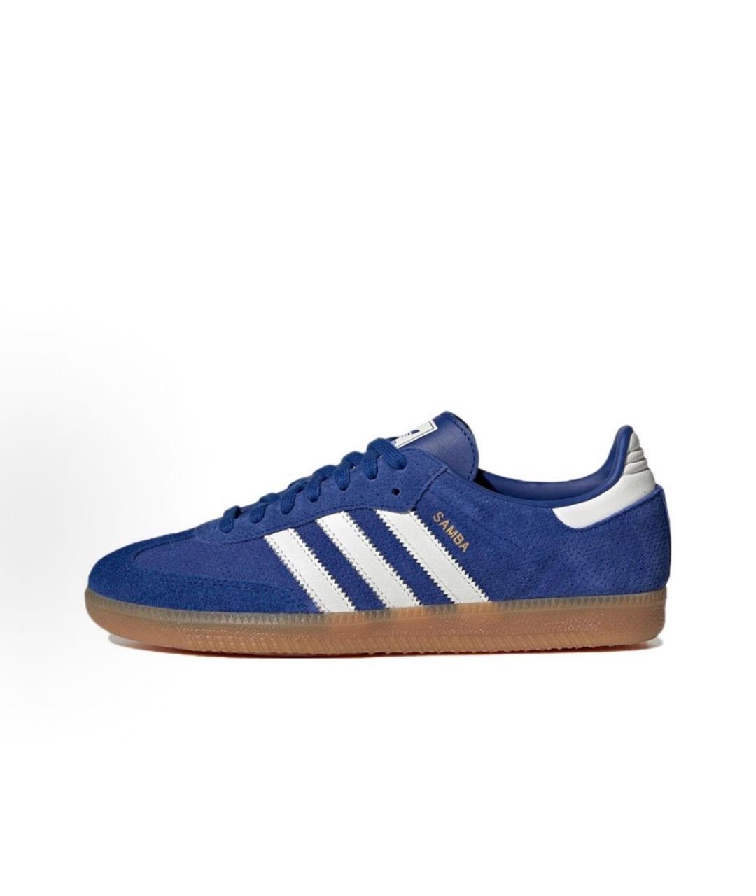 ADIDAS Синие кроссовки, фото 5