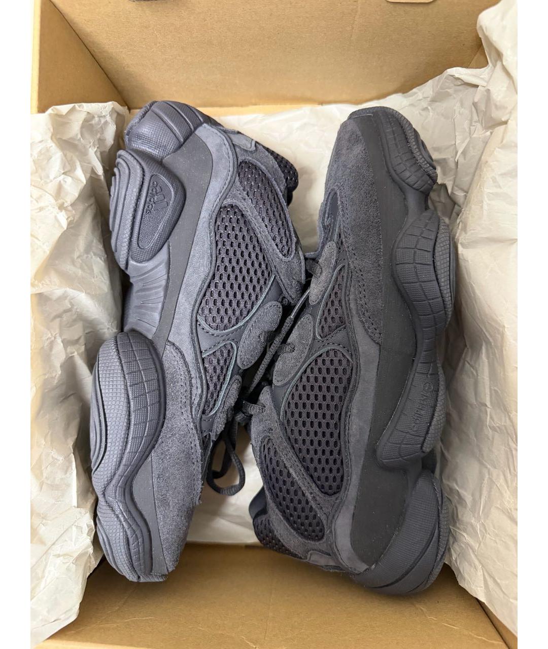 ADIDAS YEEZY Антрацитовые кроссовки, фото 4