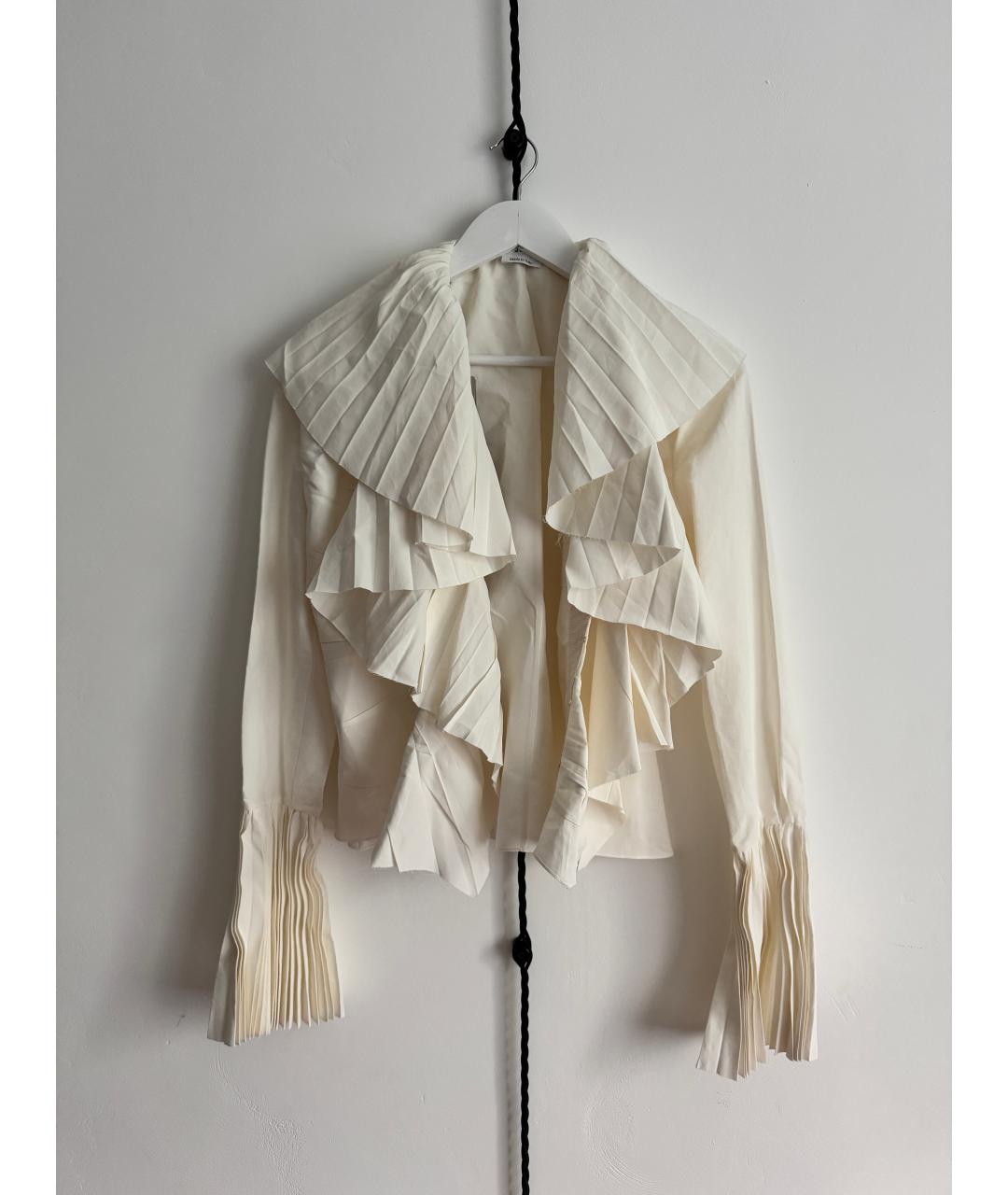 ALEXANDER MCQUEEN Белая блузы, фото 10