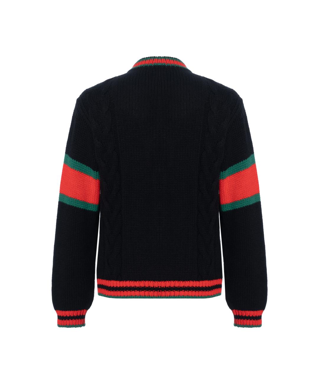 GUCCI Черный кардиган, фото 2