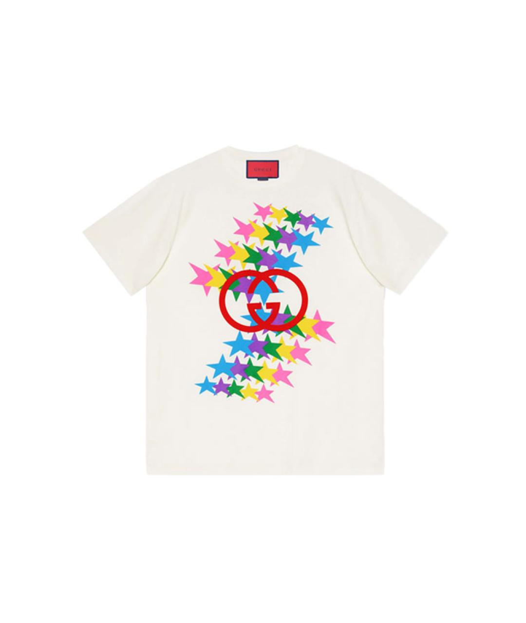 GUCCI Бежевая футболка, фото 6