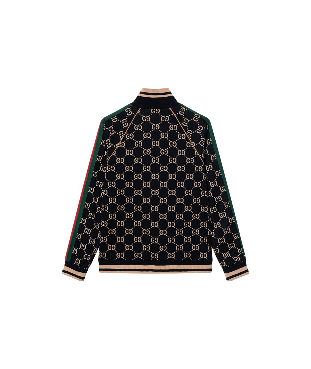 GUCCI Черная хлопковая куртка, фото 2