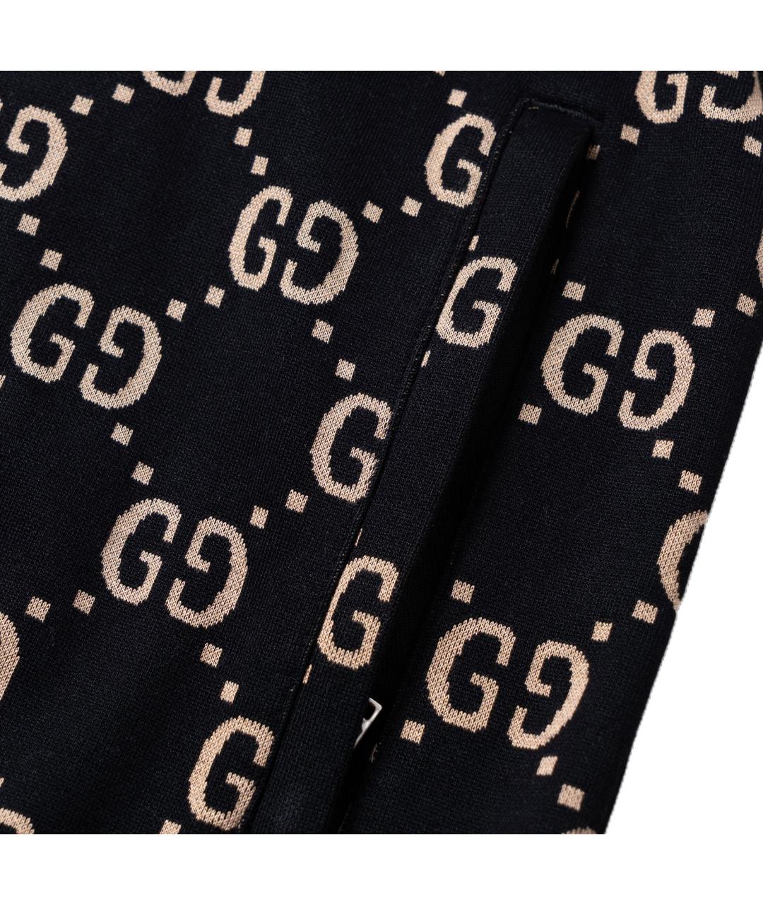 GUCCI Черная хлопковая куртка, фото 5