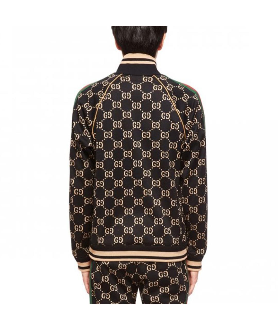 GUCCI Черная хлопковая куртка, фото 3