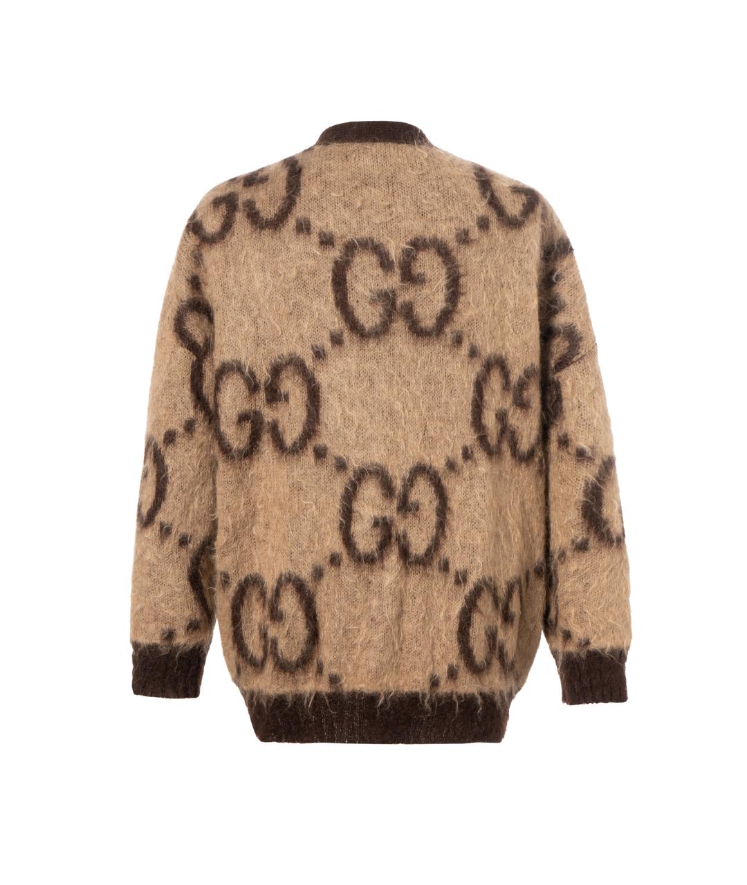 GUCCI Коричневый кардиган, фото 2