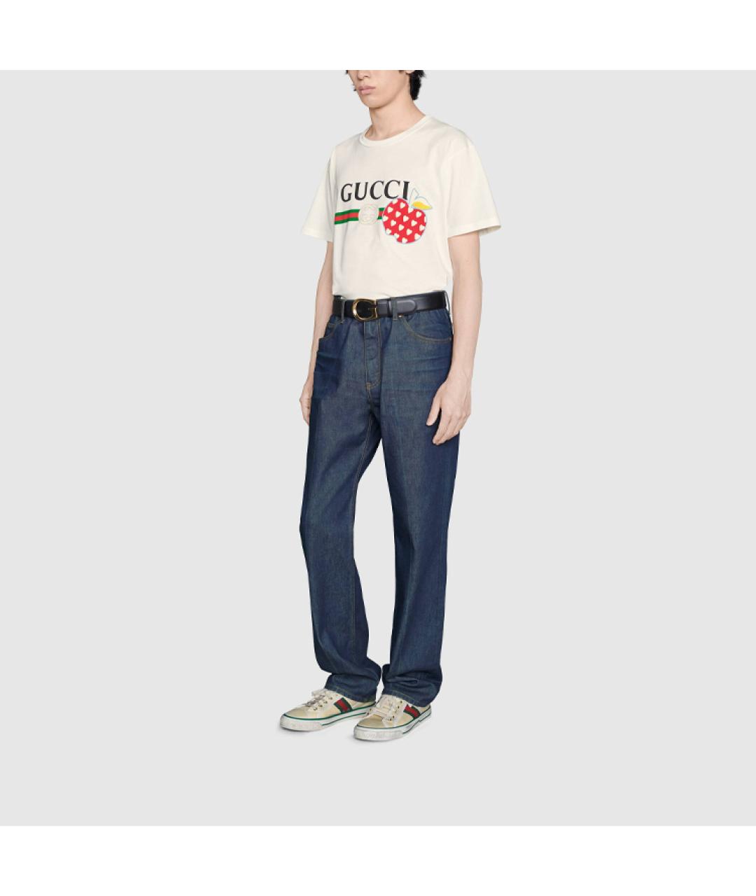 GUCCI Бежевая футболка, фото 4