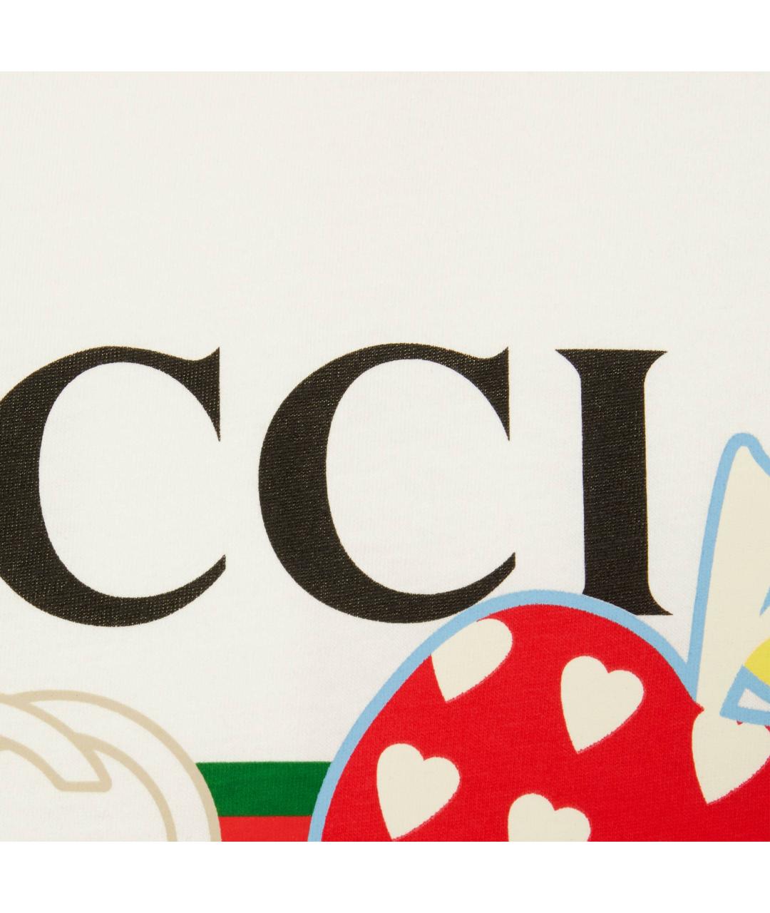 GUCCI Бежевая футболка, фото 5