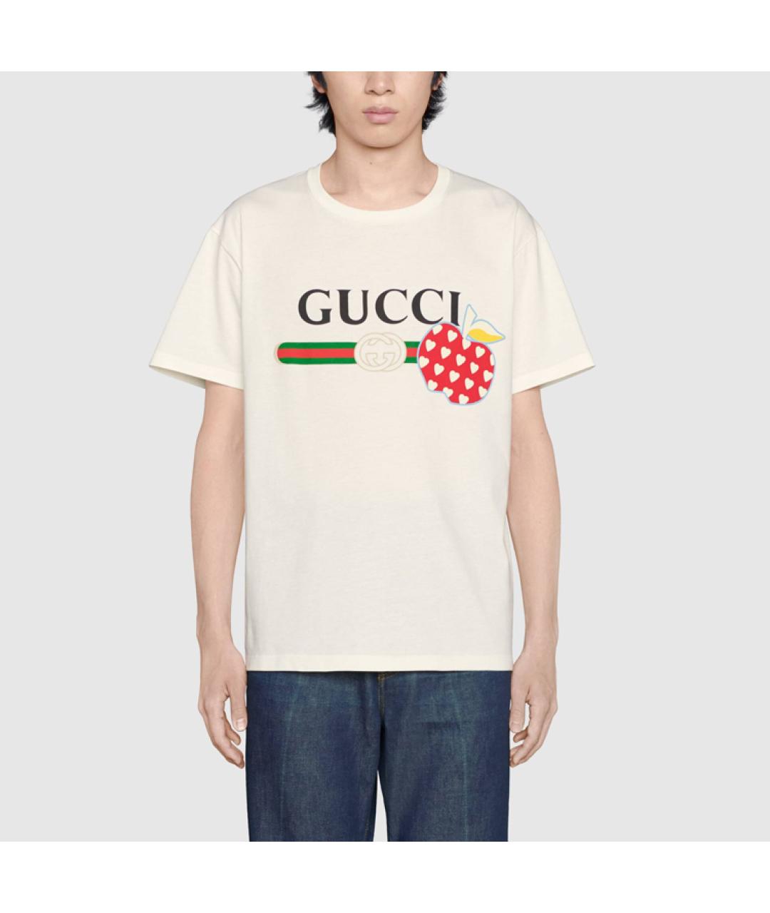 GUCCI Бежевая футболка, фото 2