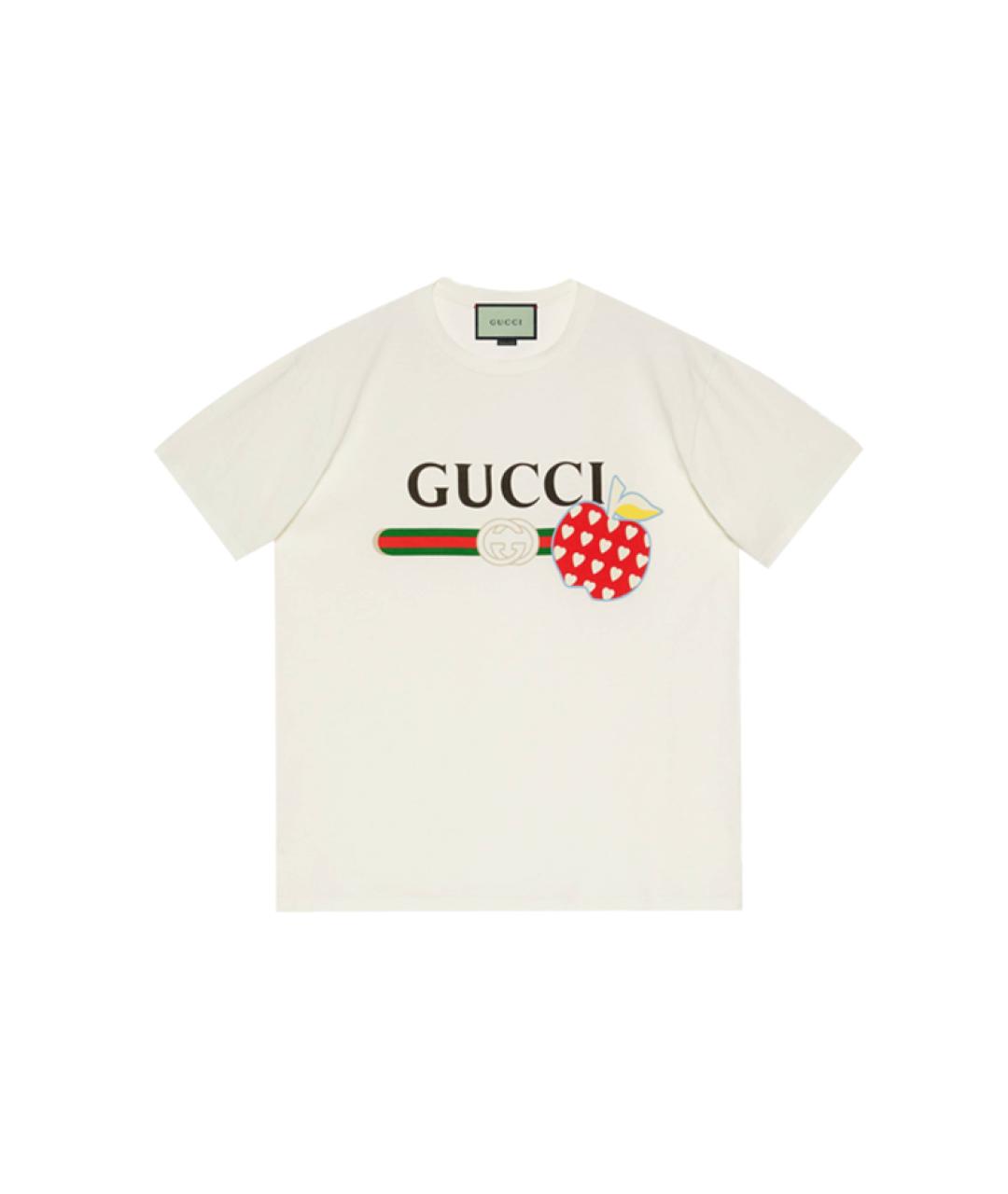 GUCCI Бежевая футболка, фото 6