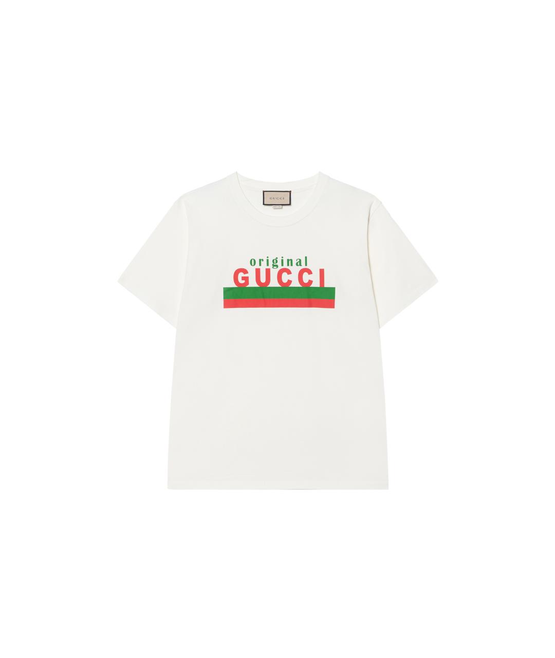 GUCCI Бежевая футболка, фото 6