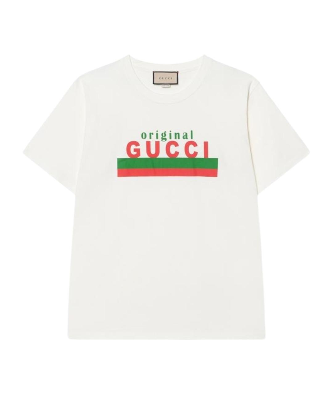 GUCCI Бежевая футболка, фото 1