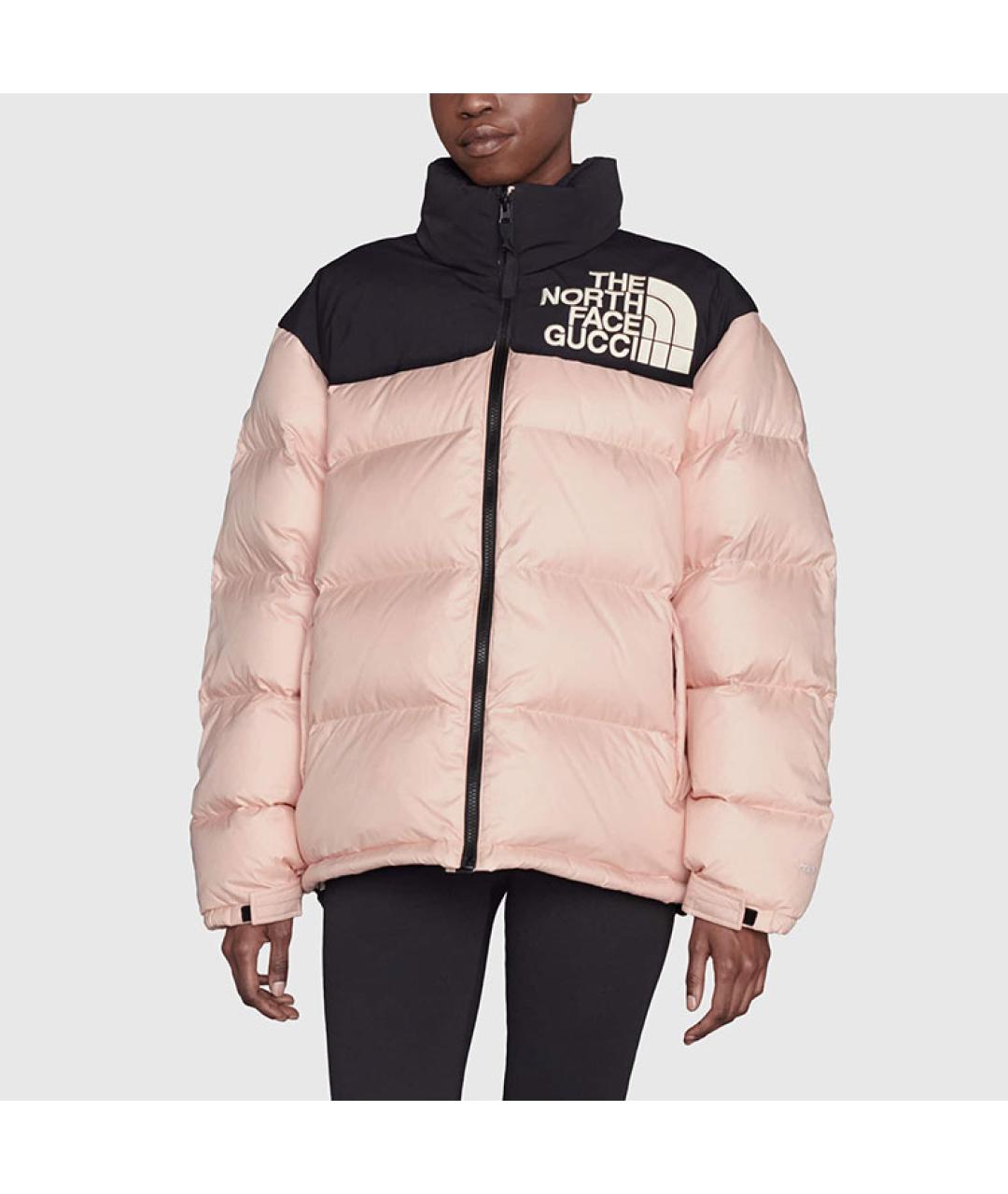 GUCCI Розовый пуховик, фото 4