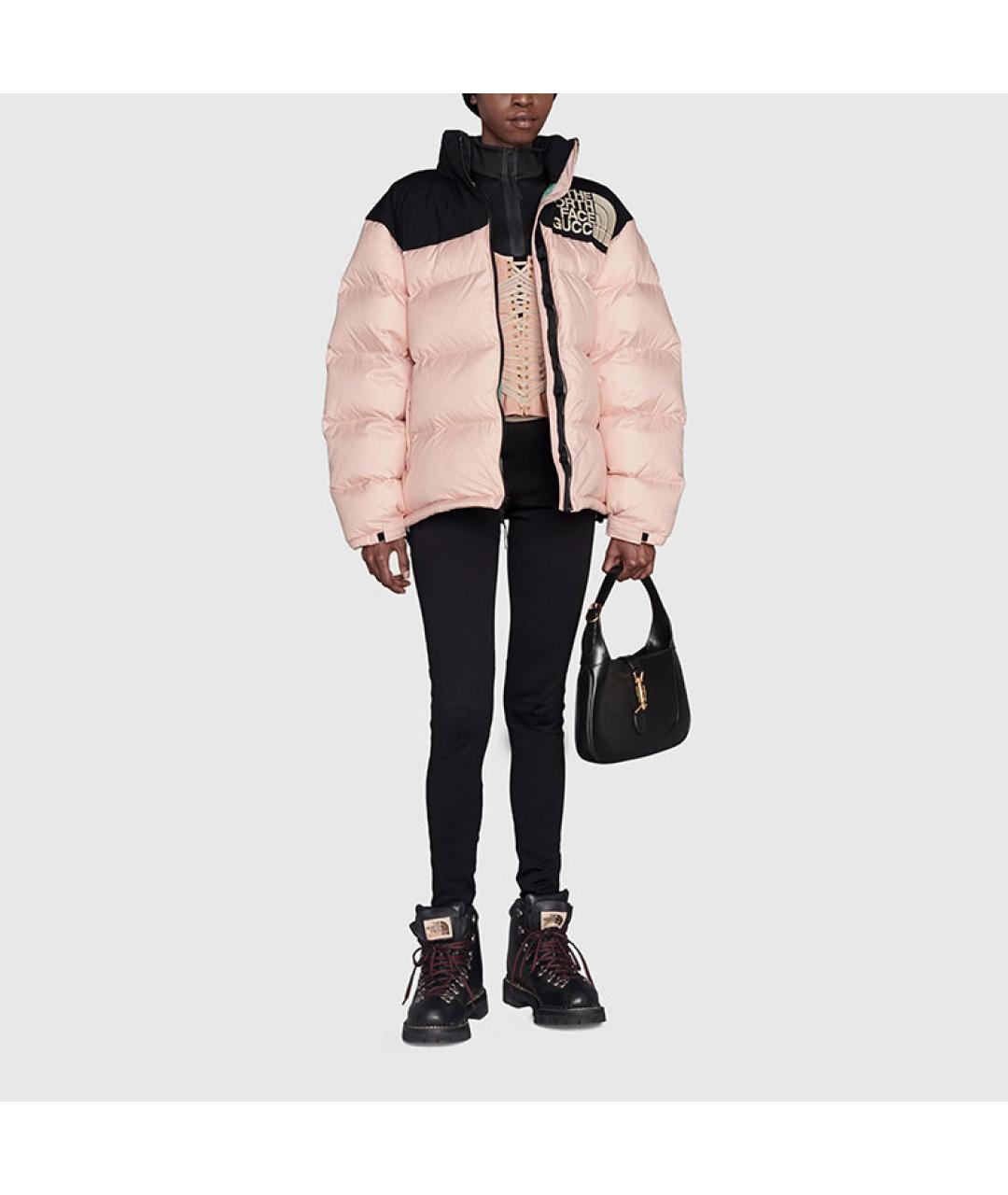 GUCCI Розовый пуховик, фото 3