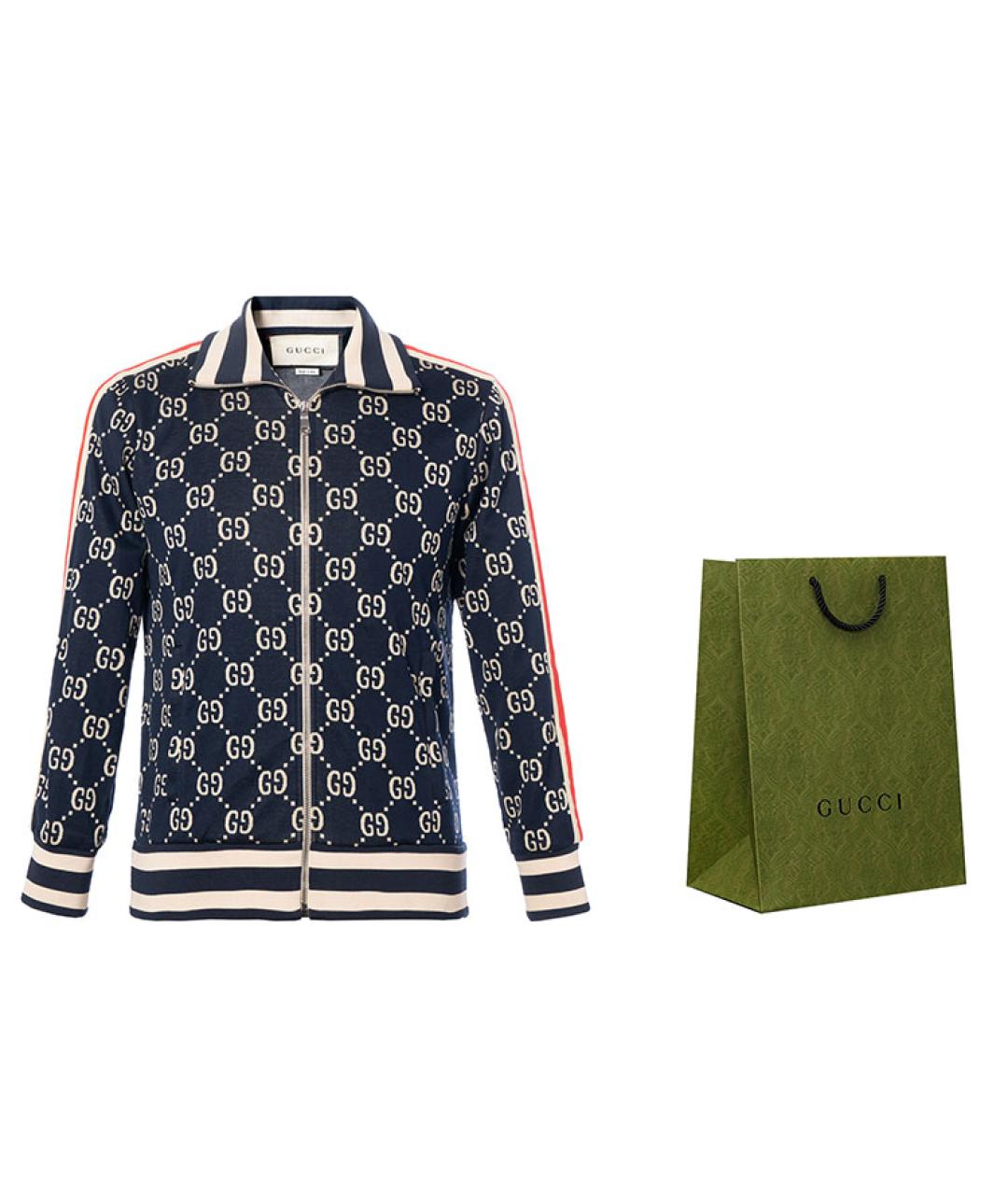 GUCCI Синяя куртка, фото 4
