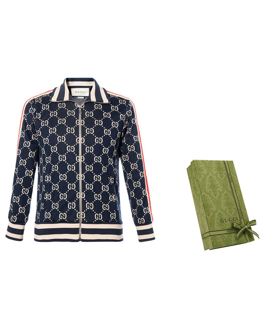 GUCCI Синяя куртка, фото 3