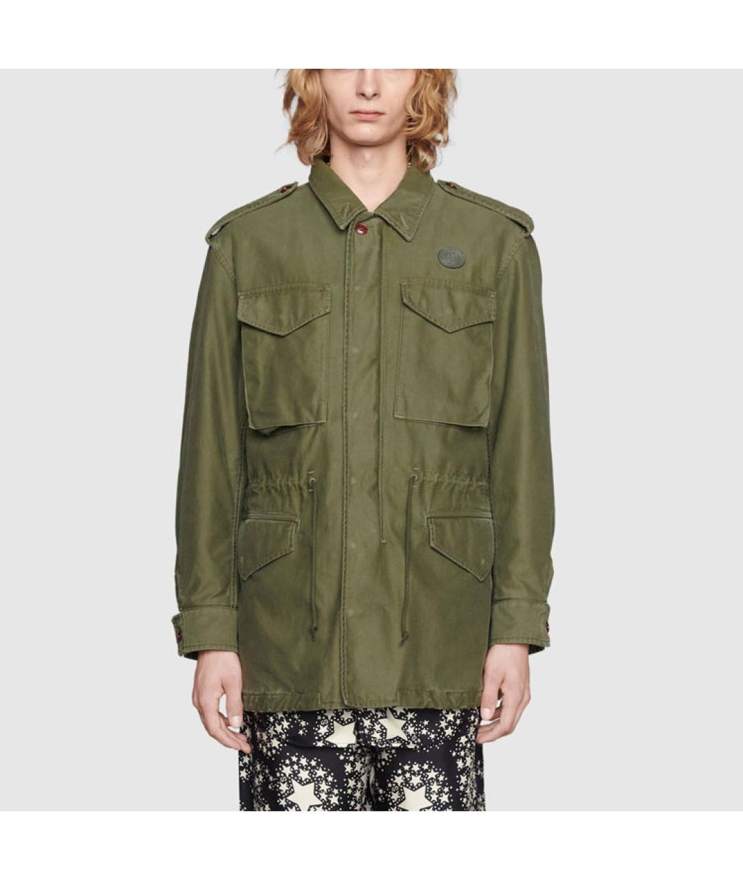 GUCCI Зеленая куртка, фото 4