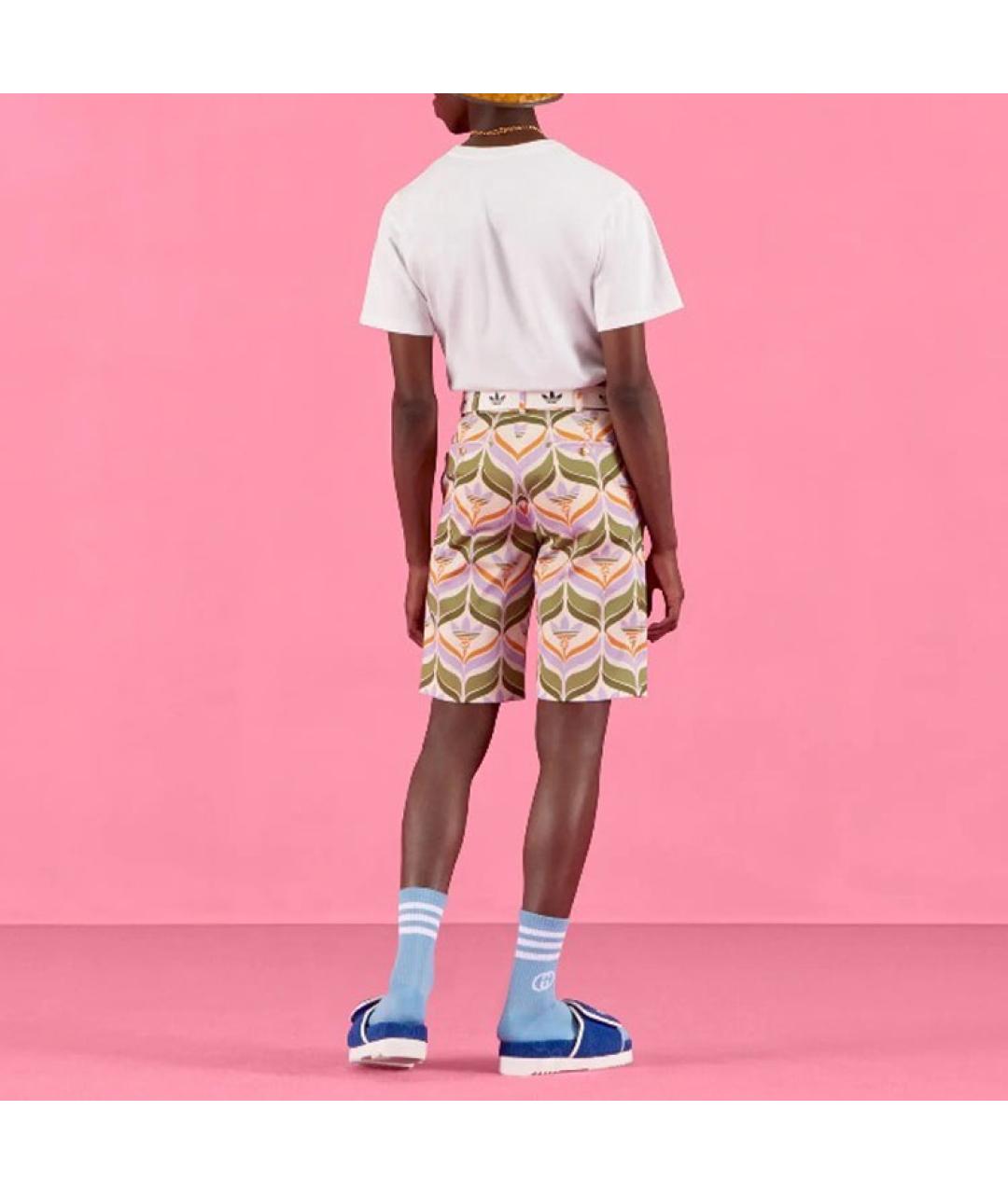 GUCCI Белая хлопковая футболка, фото 3
