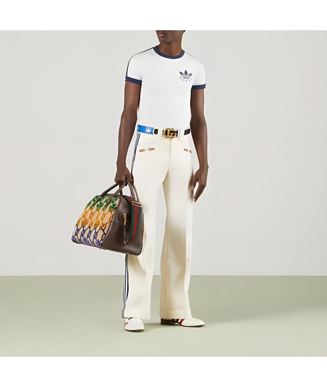 GUCCI Белая футболка, фото 4