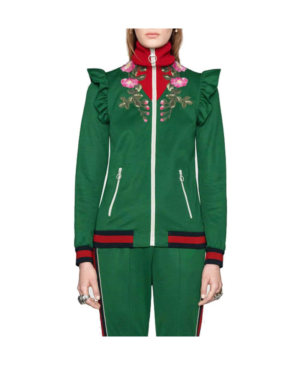 GUCCI Зеленая куртка, фото 2