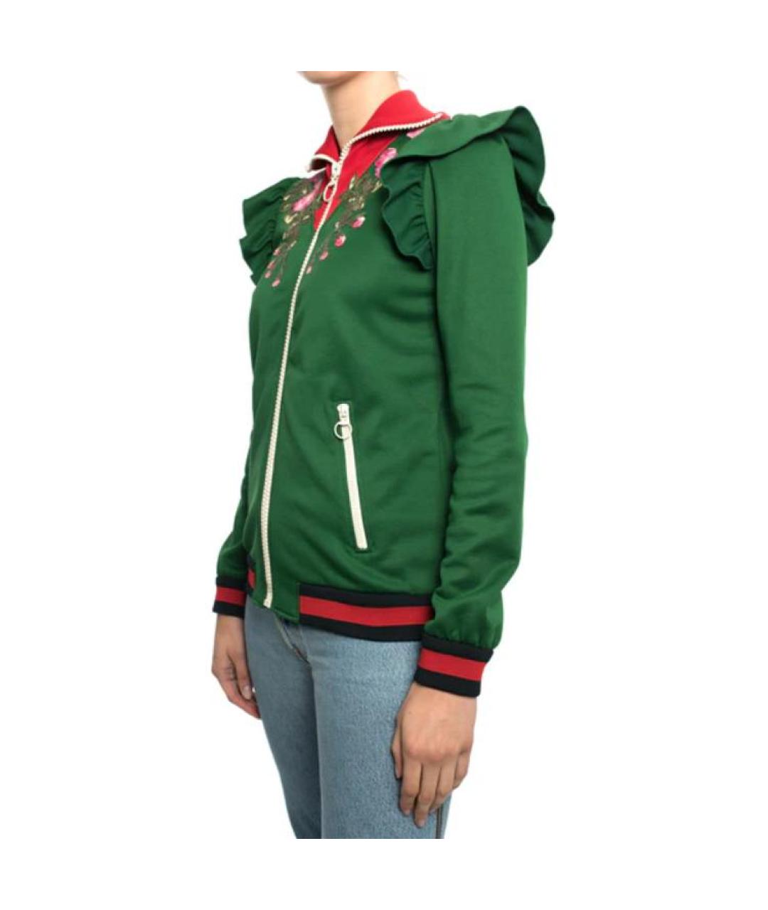 GUCCI Зеленая куртка, фото 4