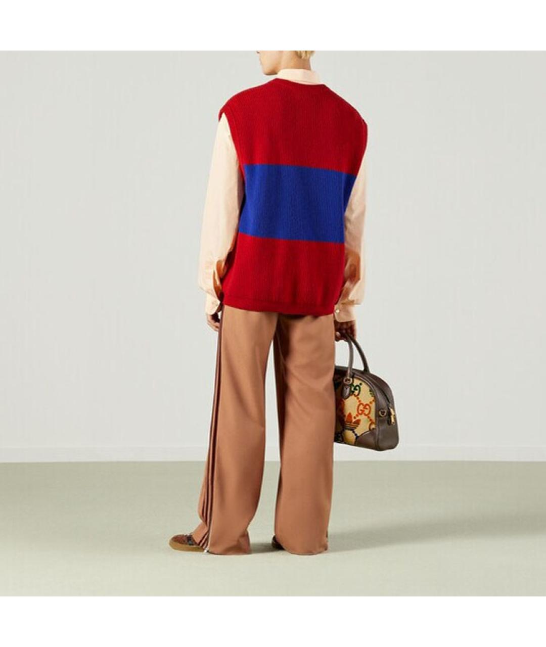 GUCCI Красная жилетка, фото 4