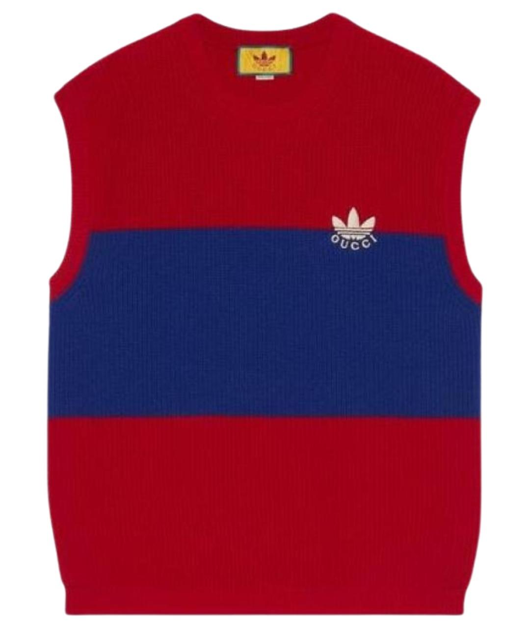 GUCCI Красная жилетка, фото 1