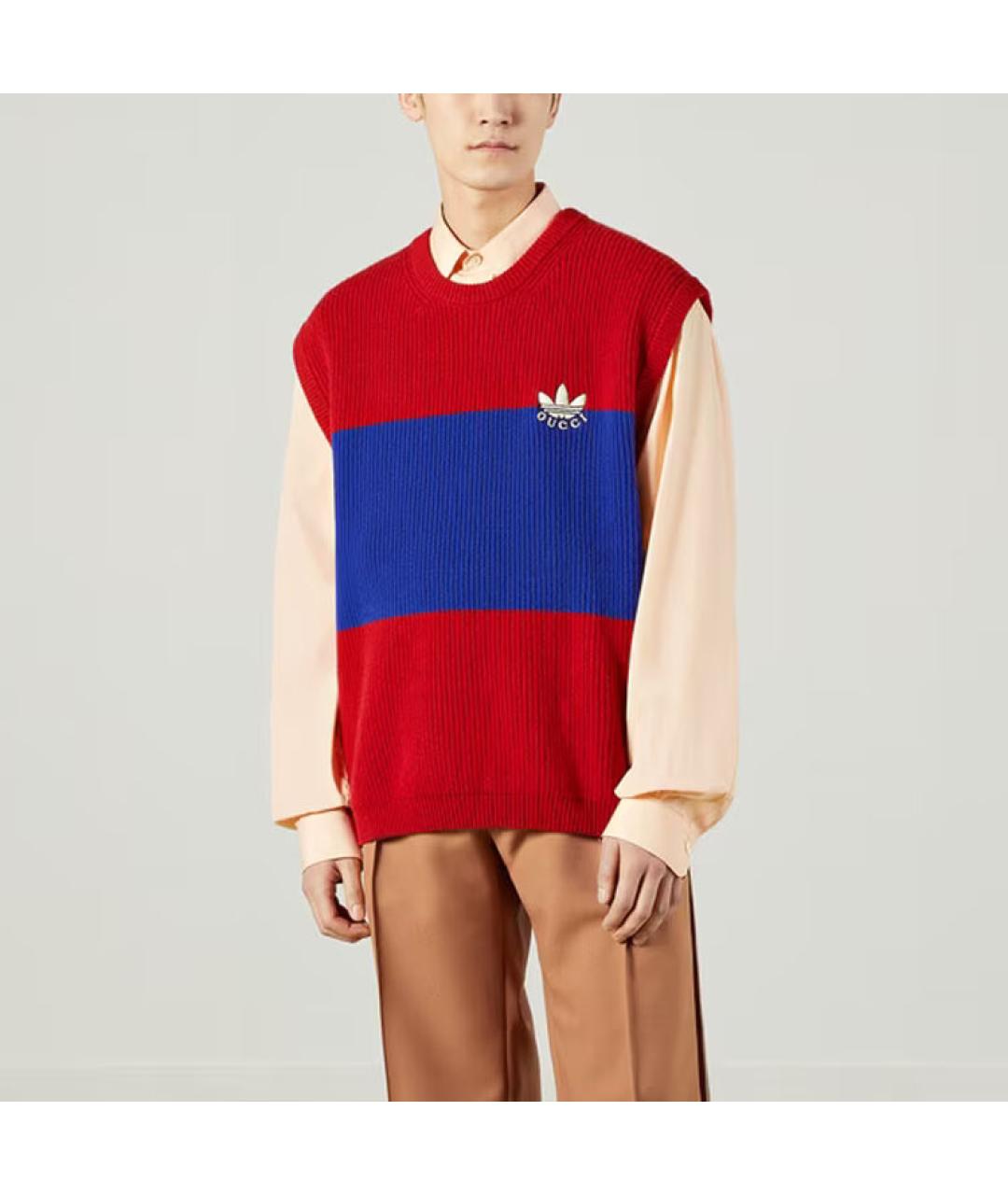GUCCI Красная жилетка, фото 3