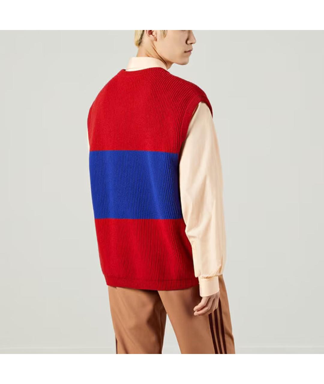 GUCCI Красная жилетка, фото 5