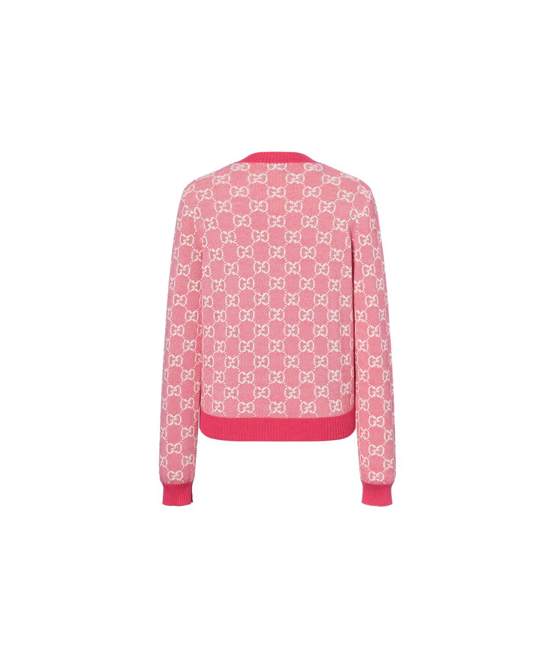 GUCCI Розовый кардиган, фото 2