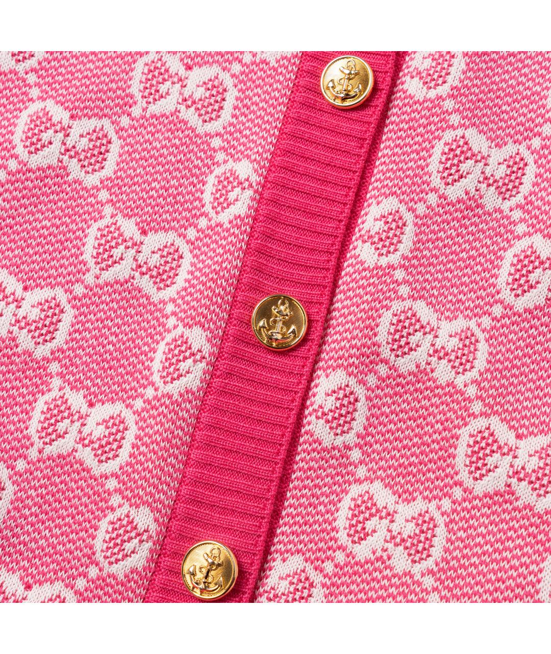 GUCCI Розовый кардиган, фото 5