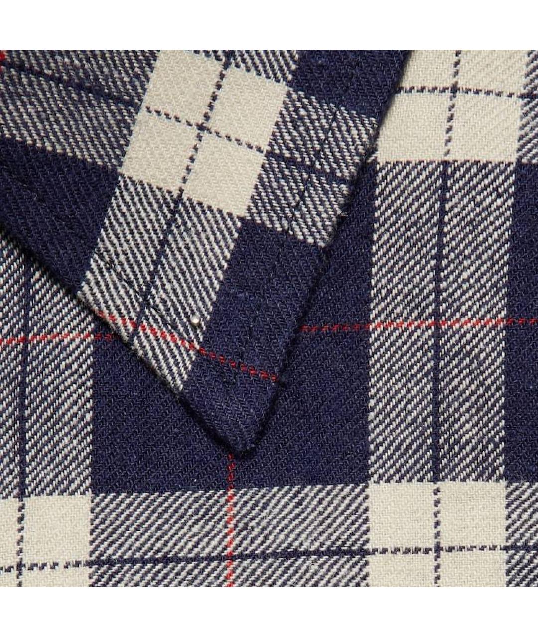 GUCCI Синяя классическая рубашка, фото 4
