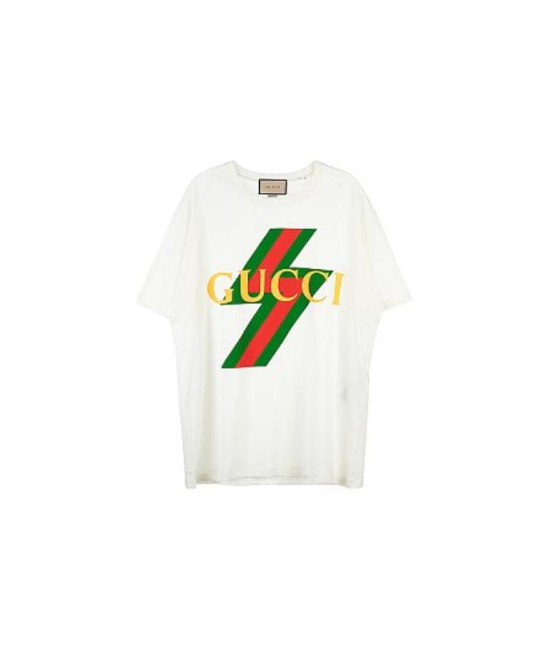 GUCCI Бежевая футболка, фото 6