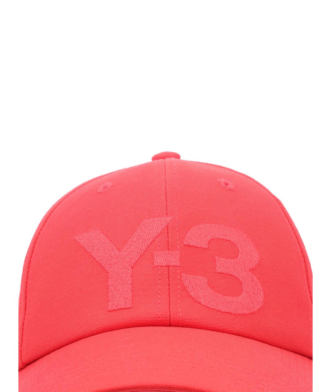 Y-3 Красная хлопковая кепка/бейсболка, фото 2