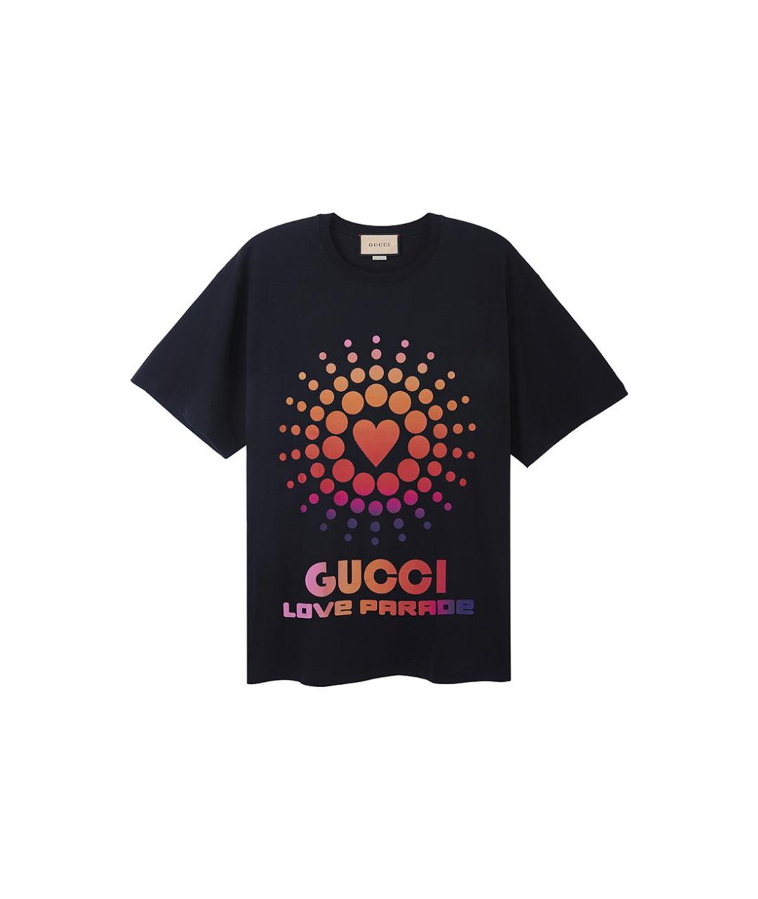 GUCCI Черная футболка, фото 6