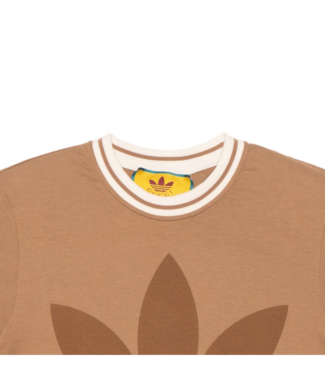 GUCCI Бежевая футболка, фото 5