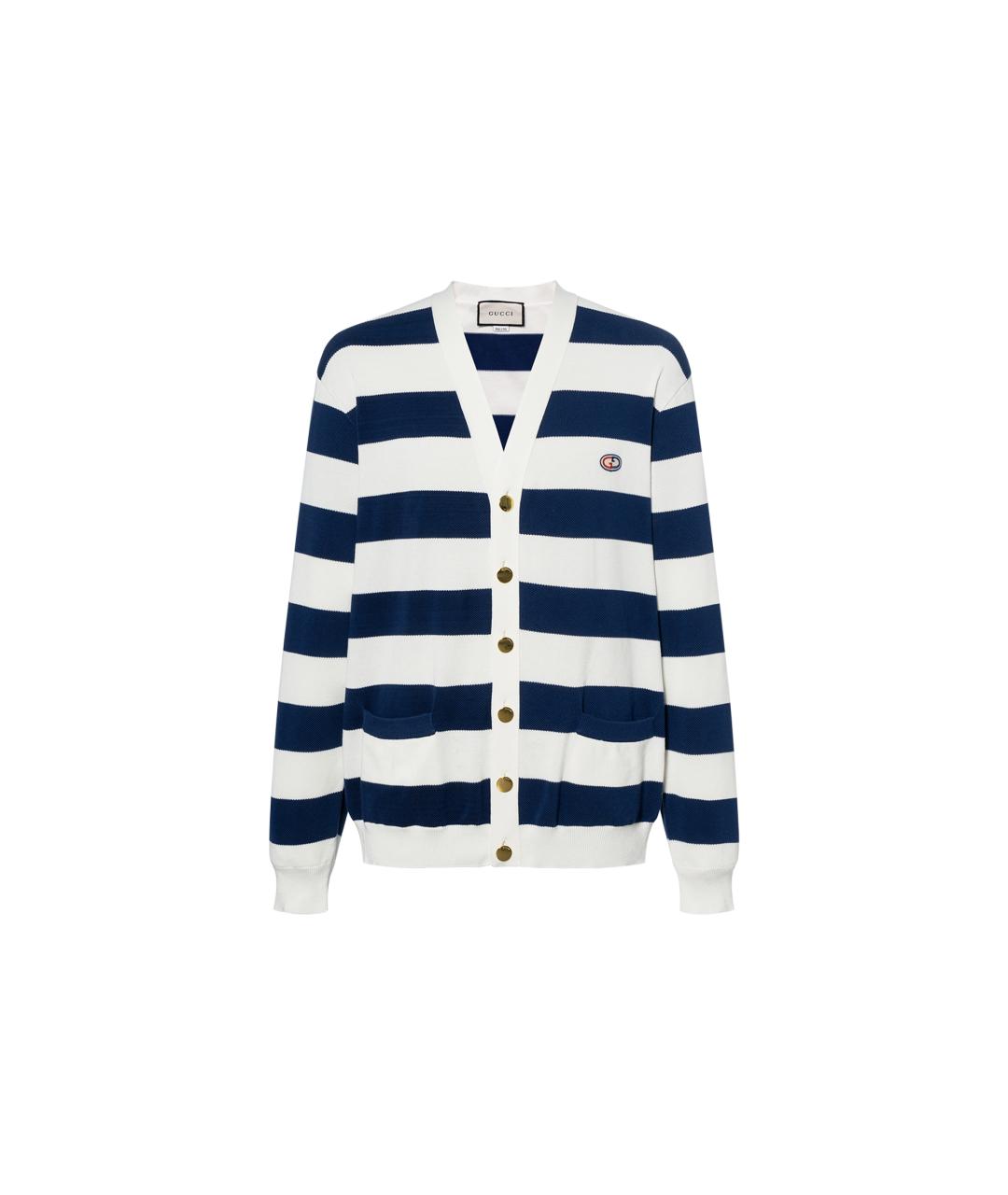 GUCCI Синий кардиган, фото 6