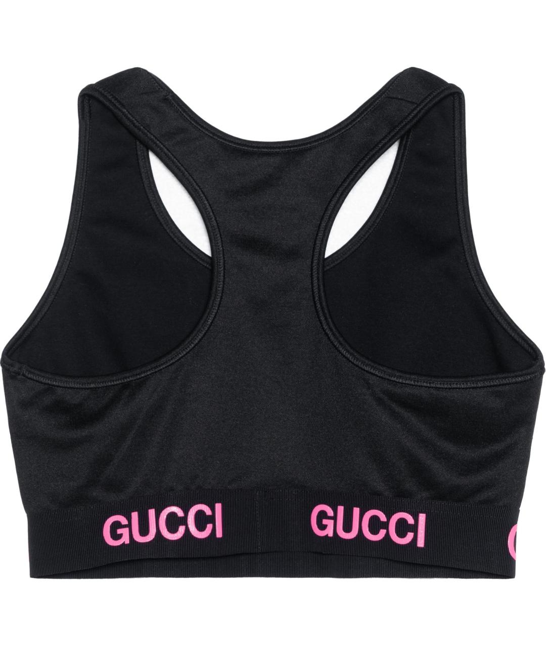 GUCCI Черная майка, фото 2