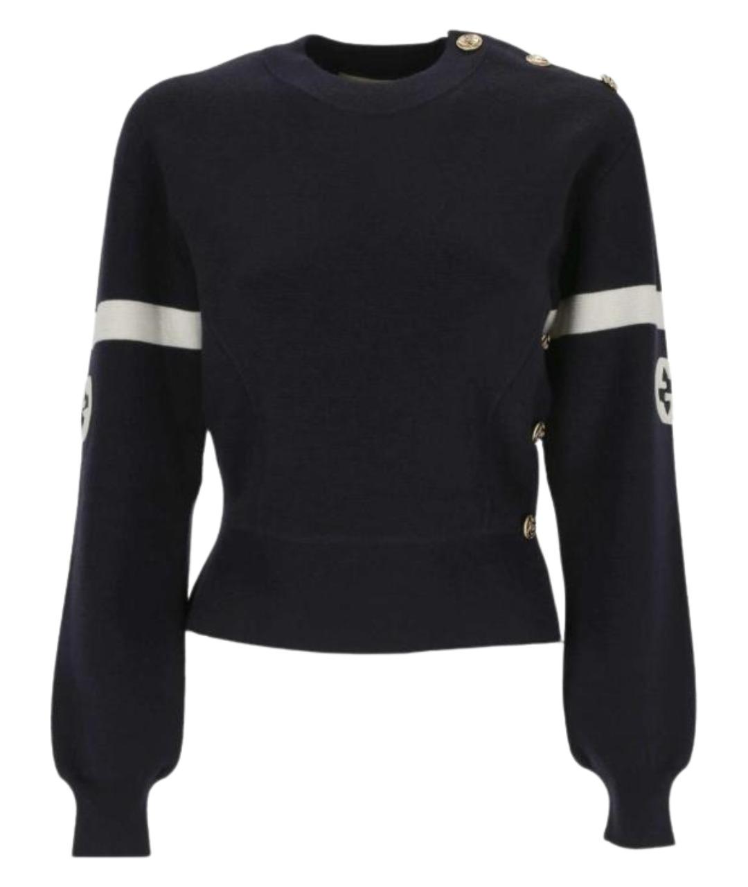 GUCCI Черный джемпер / свитер, фото 1