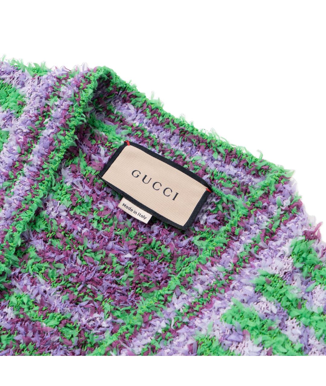 GUCCI Зеленый кардиган, фото 3
