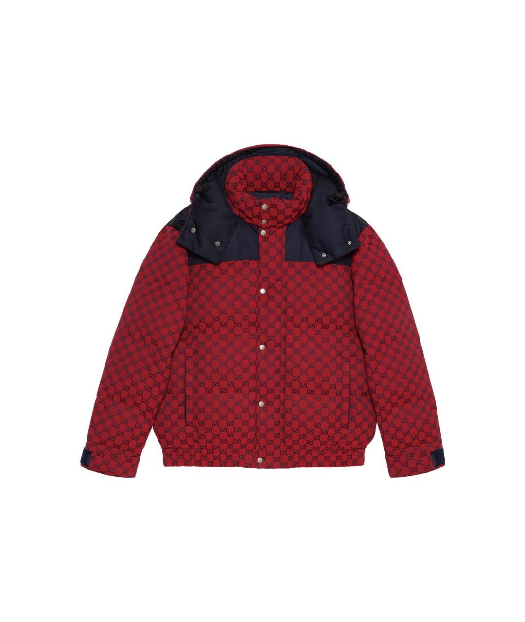 GUCCI Красный пуховик, фото 1