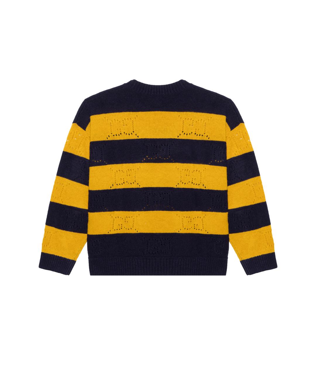GUCCI Желтый джемпер / свитер, фото 2