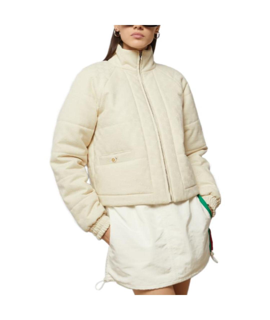 GUCCI Белая куртка, фото 2