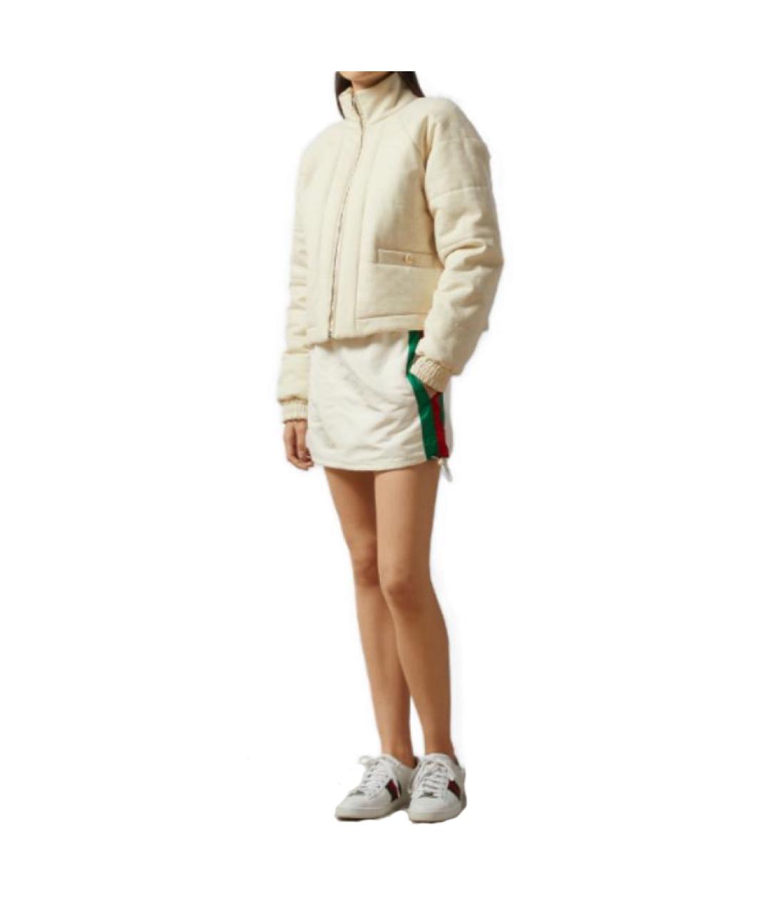 GUCCI Белая куртка, фото 4